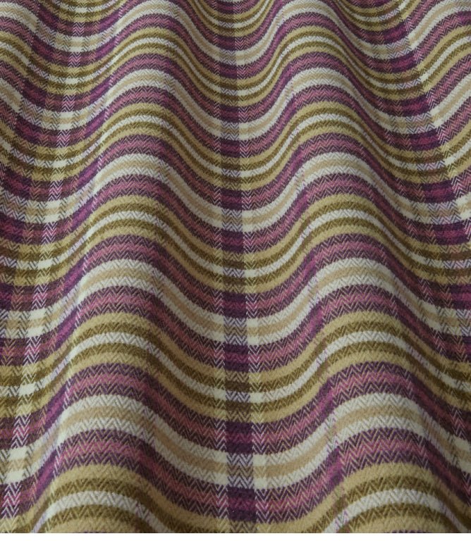 Pitlochry FR Fabric / Mulberry - Just Fabrics