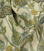 Meridian Fabric / Blue - Just Fabrics