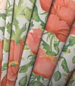 Valeria Clearance Fabric / Scarlet - Just Fabrics