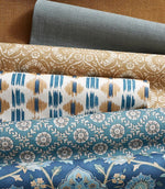 Bandhani Fabric / Navy - Just Fabrics