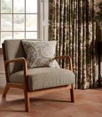 Woodland Retreat Velvet Fabric / Bordeaux - Just Fabrics