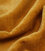 Elcombe Chenille Fabric / Ochre - Just Fabrics