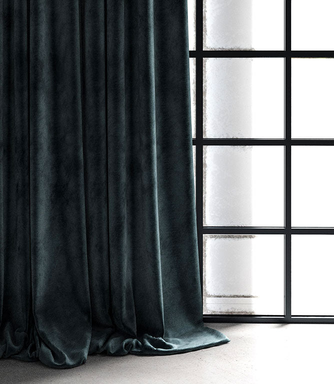 Chilham Fabric / Prussian - Just Fabrics