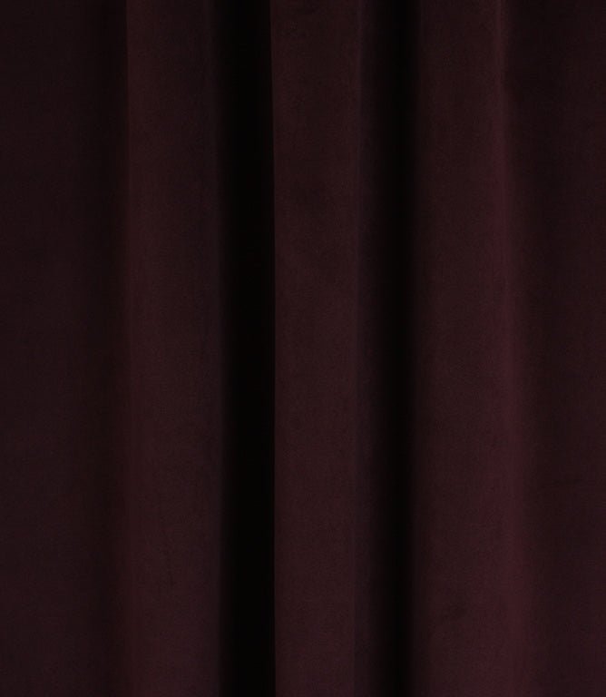 Cotswold Velvet Fabric / Grape - Just Fabrics