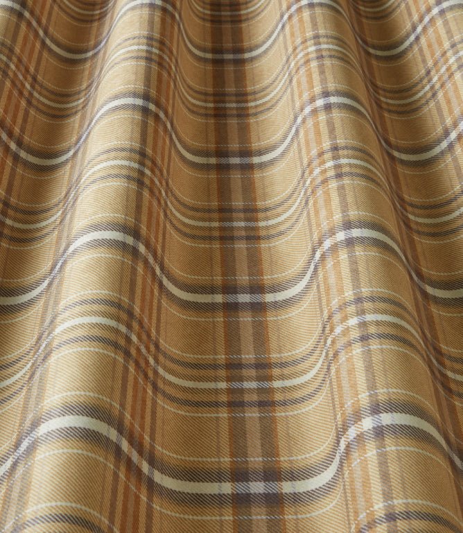 Langholm FR Fabric / Ochre - Just Fabrics