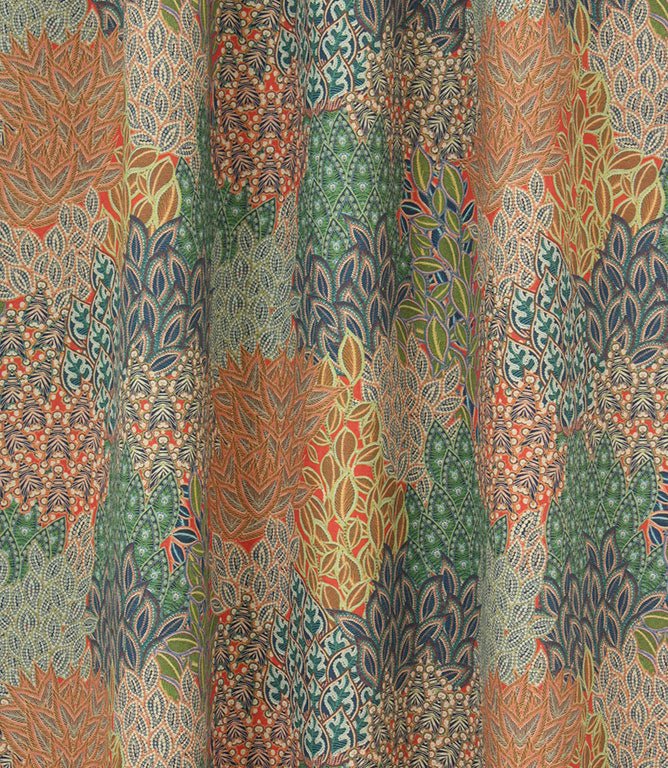 Agave Rainforest Fabric / Jewel - Just Fabrics