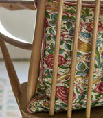 Rose Fabric / Weld / Leaf Green - Just Fabrics