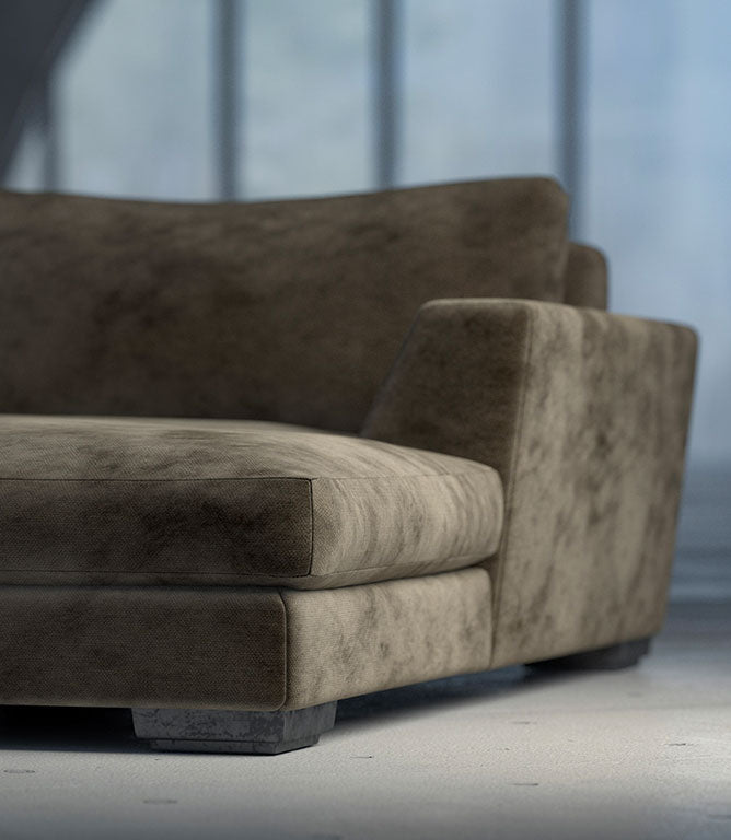 Chilham FR Fabric / Shale - Just Fabrics