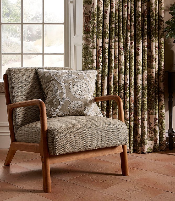 Woodland Retreat Fabric / Sage - Just Fabrics