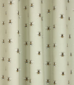 Bees Fabric / Pale Green - Just Fabrics