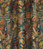 Tropical Andes Fabric / Petrol - Just Fabrics
