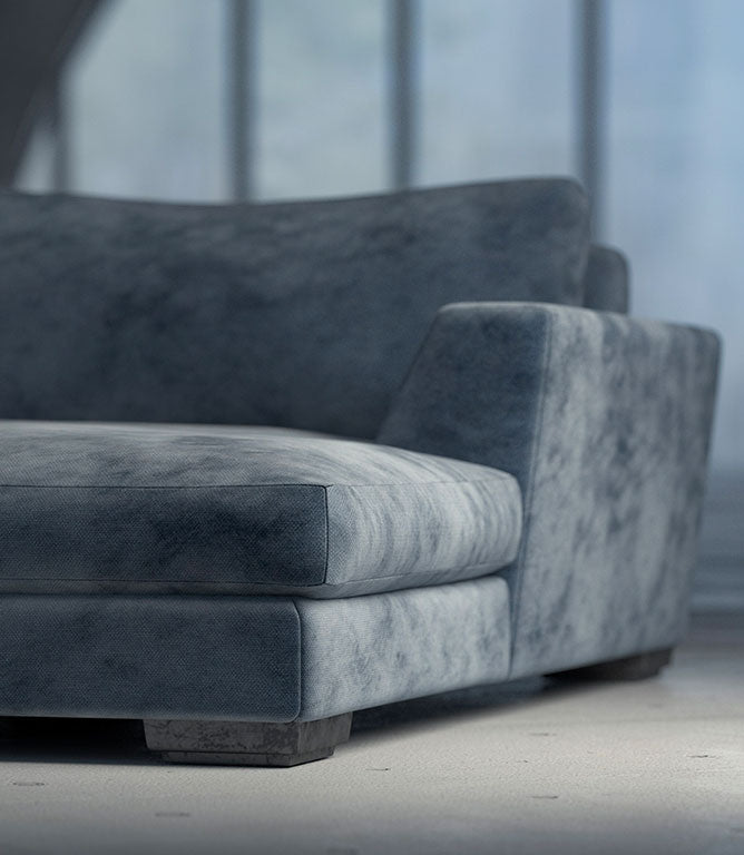 Chilham FR Fabric / Cobalt - Just Fabrics