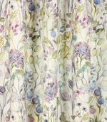 Country Hedgerow Fabric / Lilac Cream - Just Fabrics