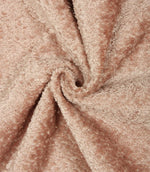 Chalet Boucle FR Fabric / Blush - Just Fabrics