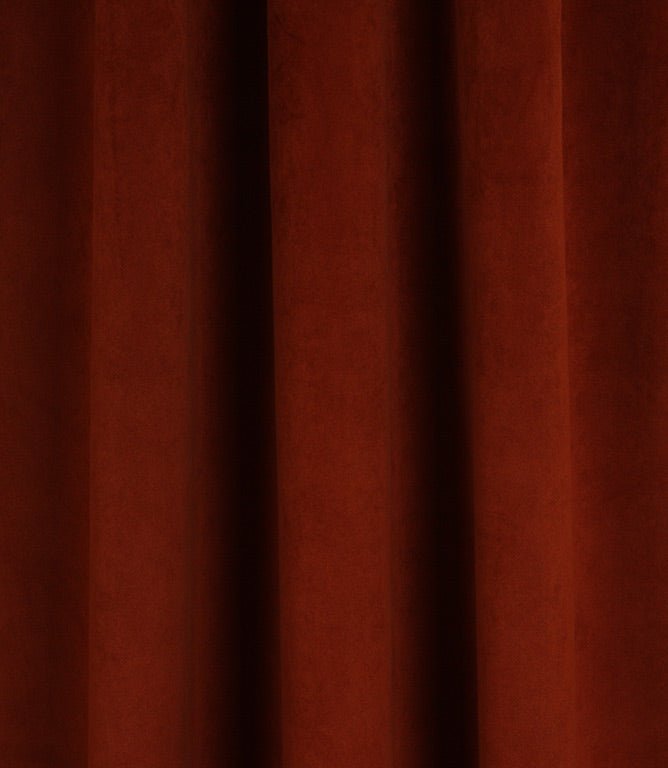 Cotswold Velvet Fabric / Umber - Just Fabrics