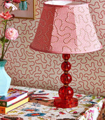 Wiggle Fabric / Rose Quartz / Ruby - Just Fabrics