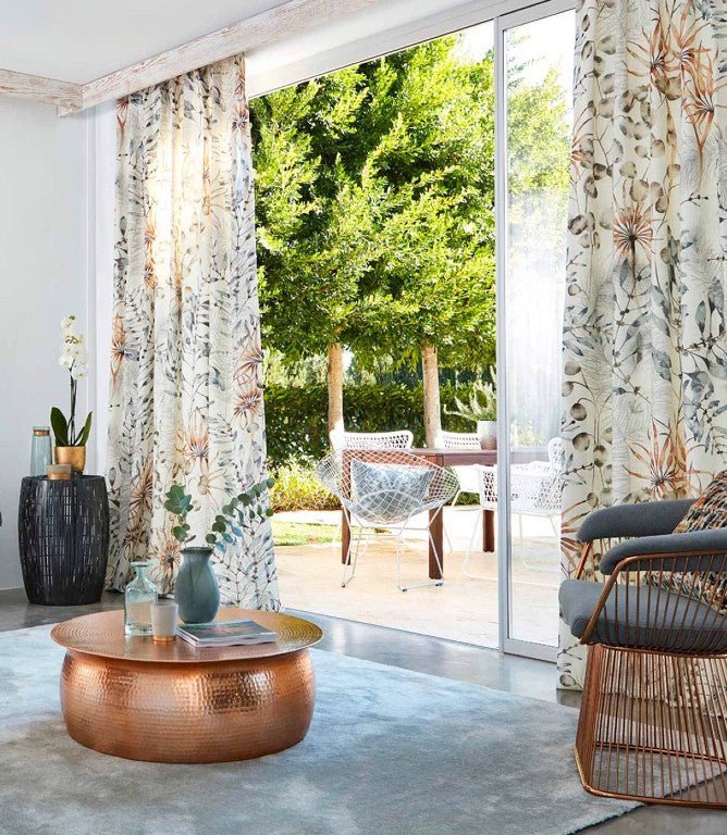 Postelia Fabric / Amber Slate - Just Fabrics