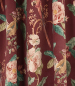 Enchanted Garden Fabric / Damson - Just Fabrics