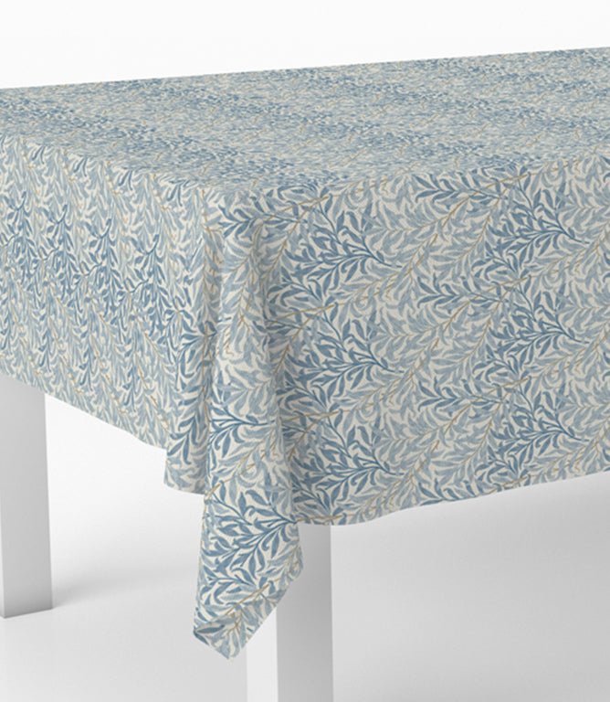 Willow Bough Oilcloth Fabric / Azure - Just Fabrics