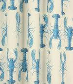 Crayfish Fabric / Blue - Just Fabrics
