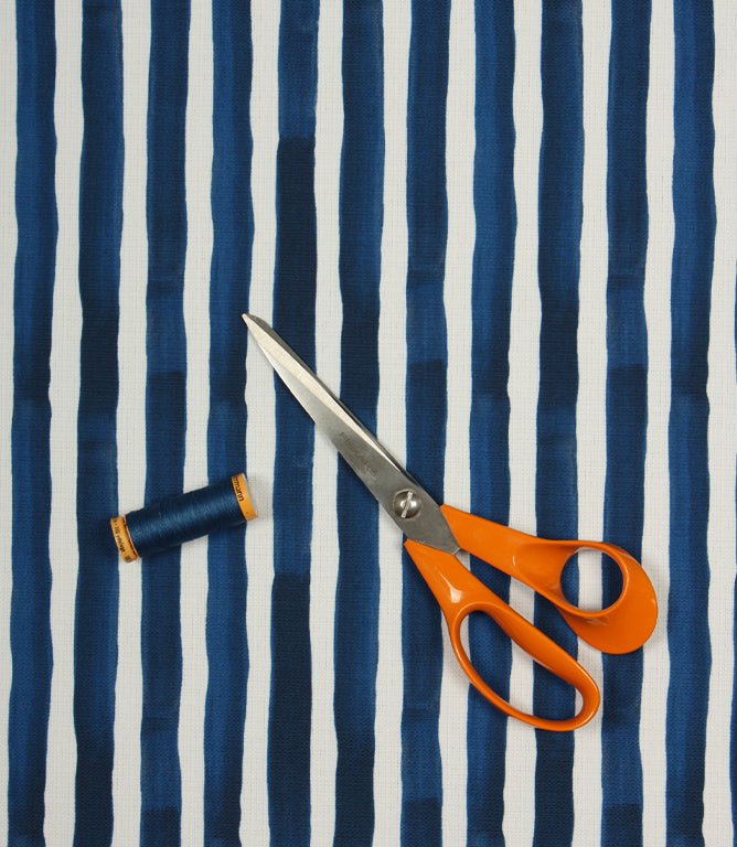Hastings Outdoor Fabric / Blue - Just Fabrics