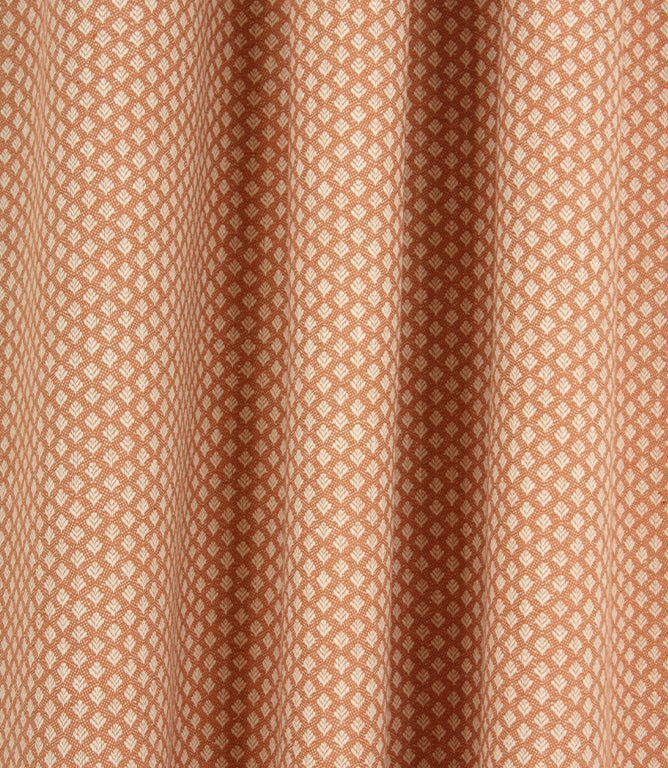 Woodley Fabric / Burnt Orange - Just Fabrics