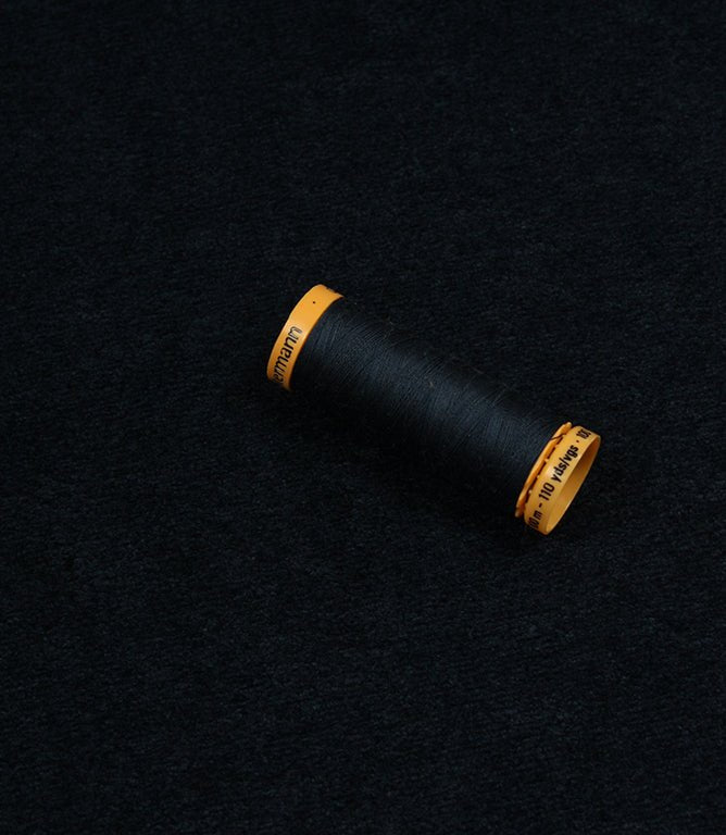 Whittington Velvet FR Fabric / Navy - Just Fabrics