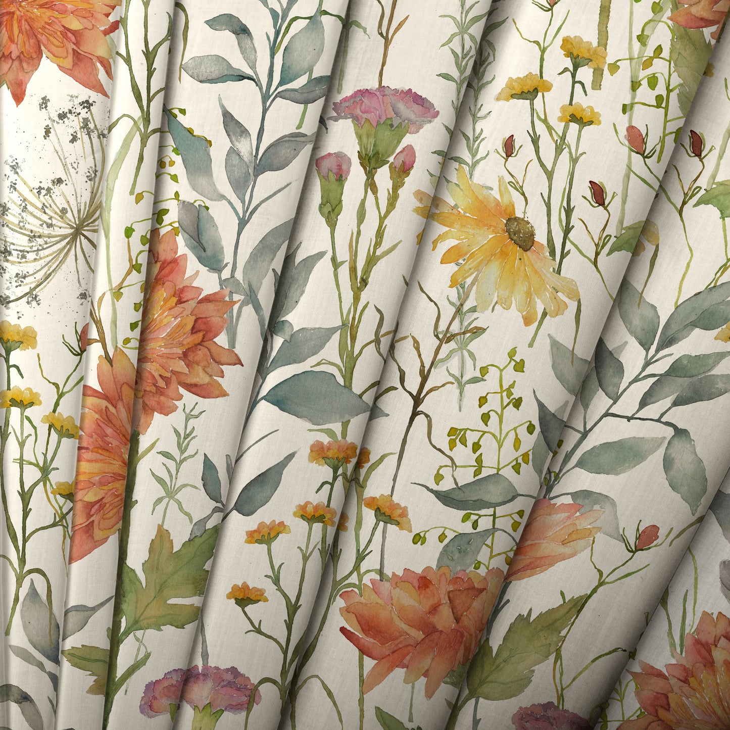 Delamere Fabric / Linen - Just Fabrics