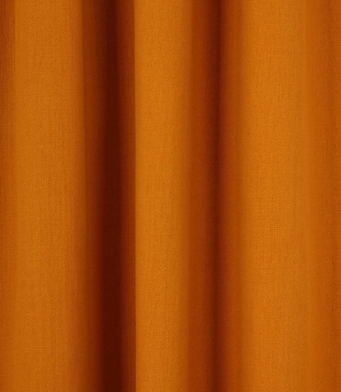 Broadway Linen Look Fabric / Ochre - Just Fabrics