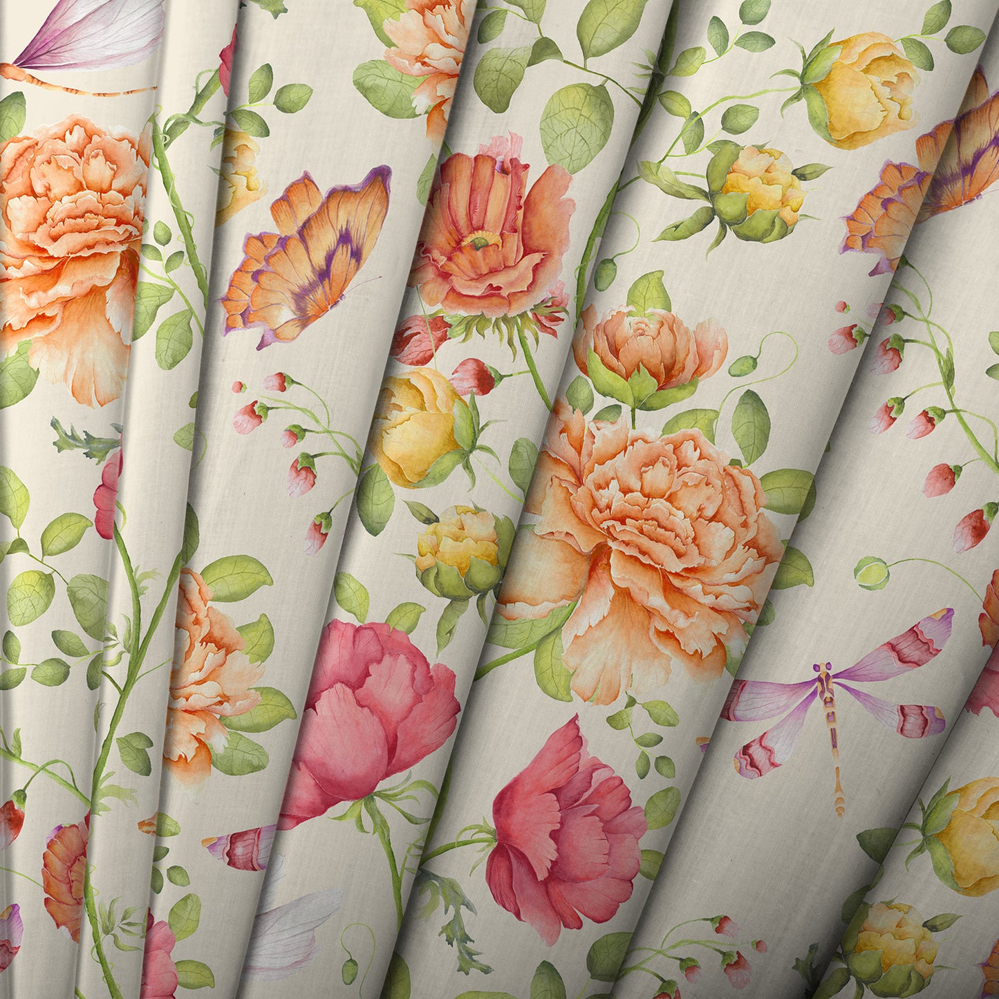 Maisie Fabric / Sand - Just Fabrics