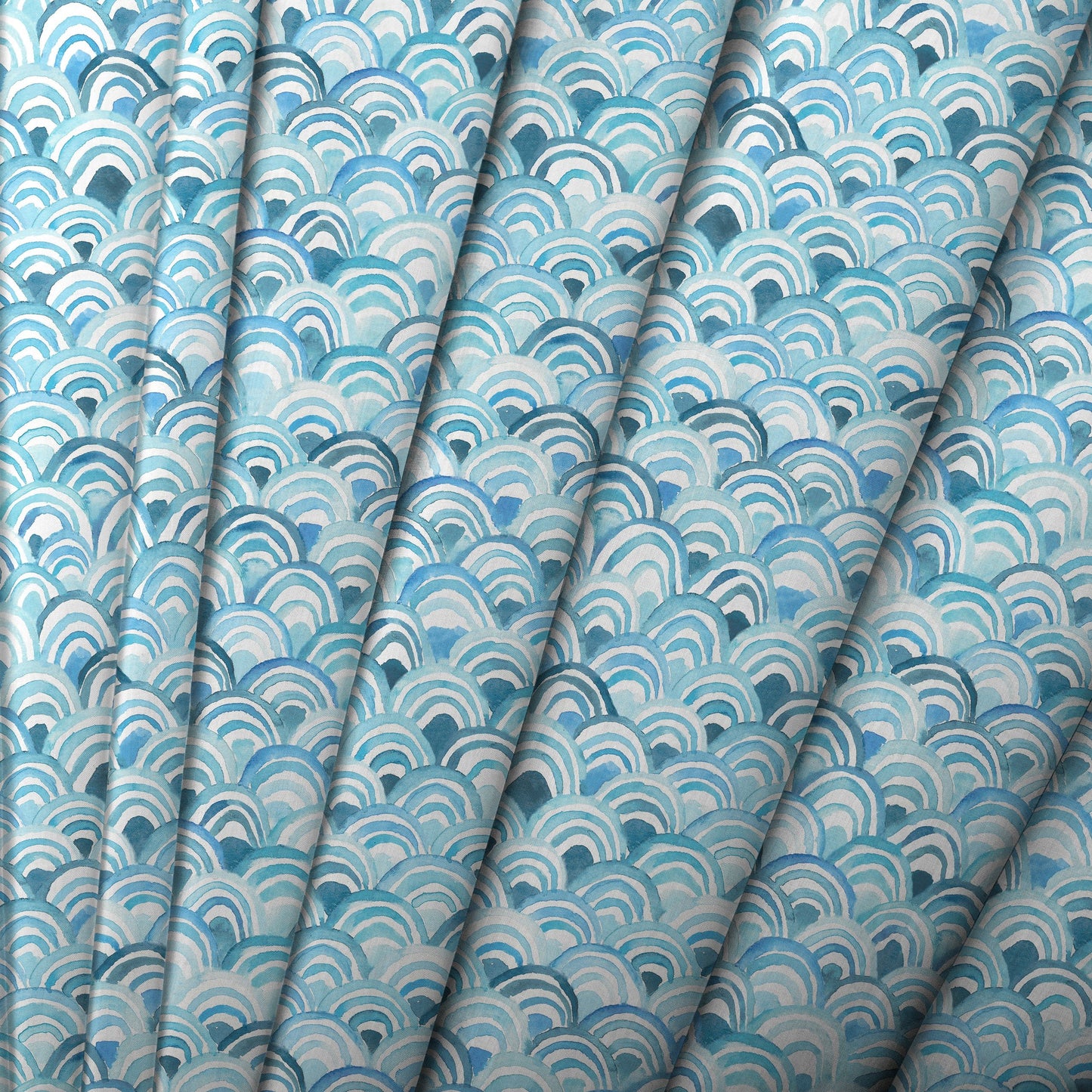 Melia Fabric / Glacier - Just Fabrics