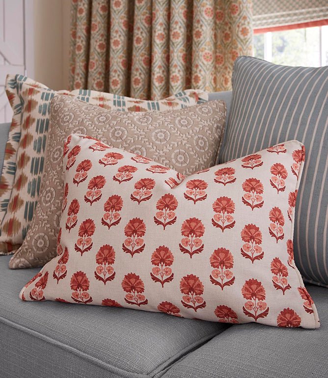 Shani Fabric / Coral - Just Fabrics