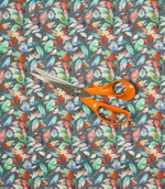 Brympton Lomond Fabric / Flame - Just Fabrics