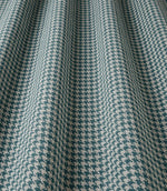 Houndstooth FR Fabric / Ocean - Just Fabrics