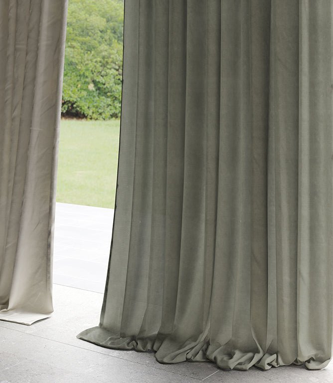 Laundered Linen Fabric / Rosemary - Just Fabrics