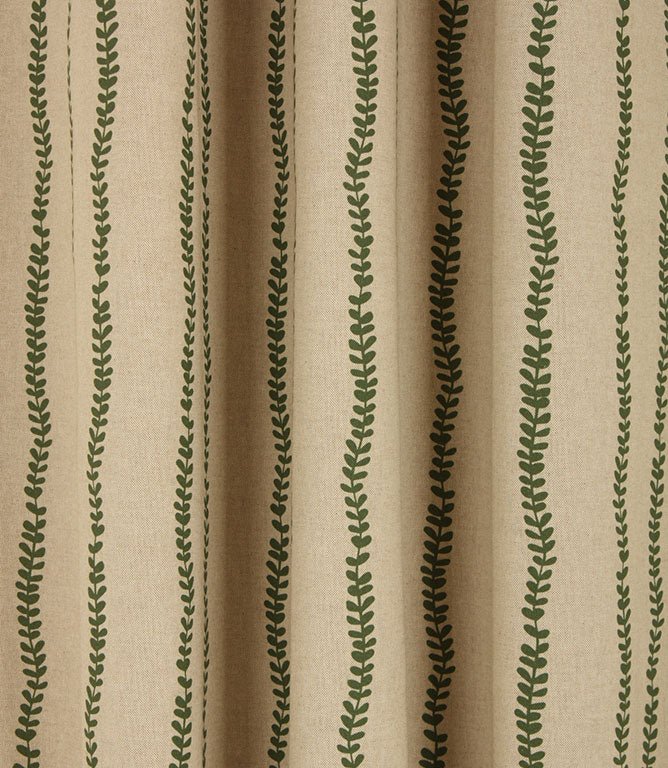 Harriet Trail Fabric / Sap Green - Just Fabrics