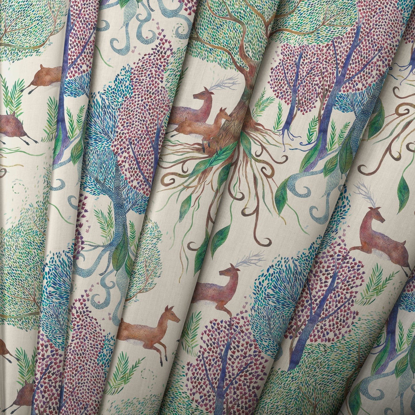 Willow Woods Fabric / Dawn - Just Fabrics