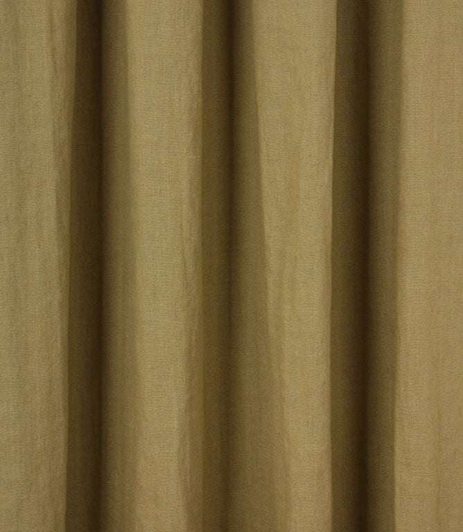 Cotswold Linen Fabric / Khaki - Just Fabrics