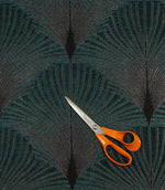 New York Fabric / Harbour Blue - Just Fabrics