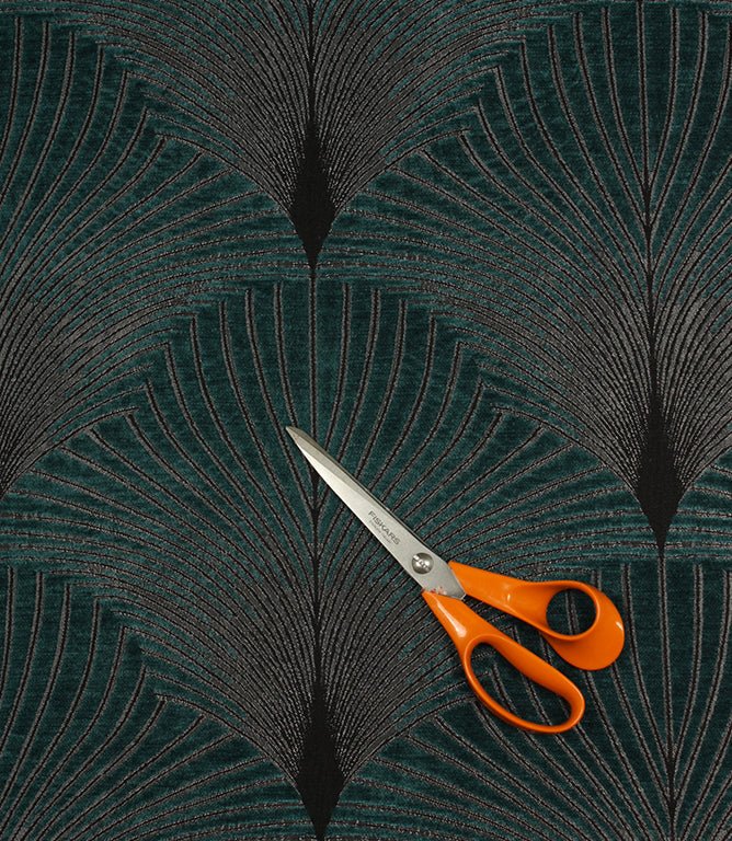 New York Fabric / Harbour Blue - Just Fabrics