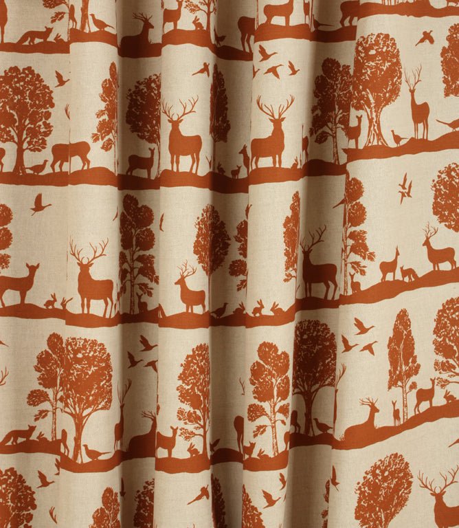 Cairngorms Fabric / Rust - Just Fabrics