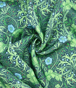 Seaweed Outdoor Fabric / Cobalt - Just Fabrics