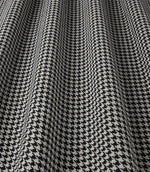 Houndstooth FR Fabric / Noir - Just Fabrics