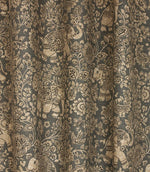Indira Fabric / Charcoal - Just Fabrics