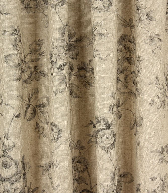 Edith Fabric / Ebony - Just Fabrics