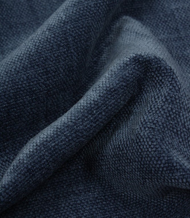 Elcombe Chenille Fabric / Denim - Just Fabrics