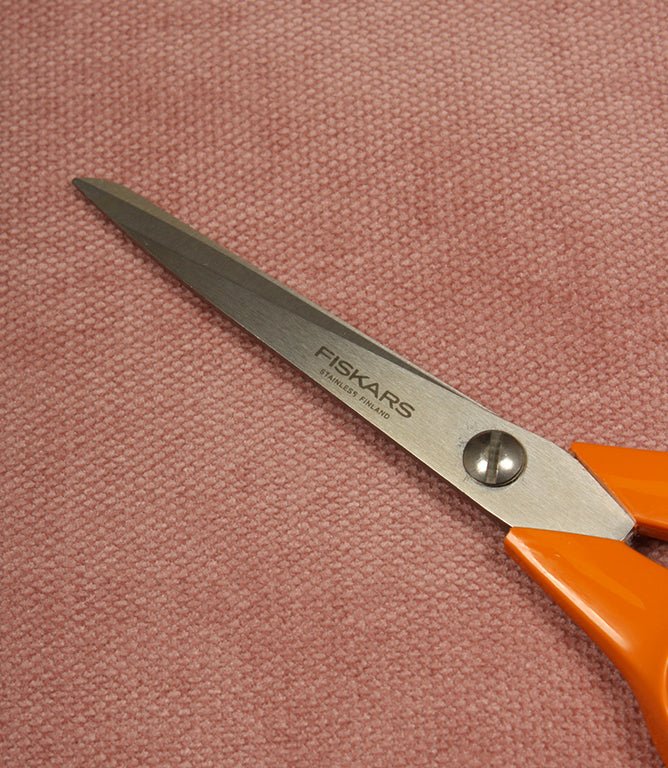 Fine Chenille FR Fabric / Rose - Just Fabrics