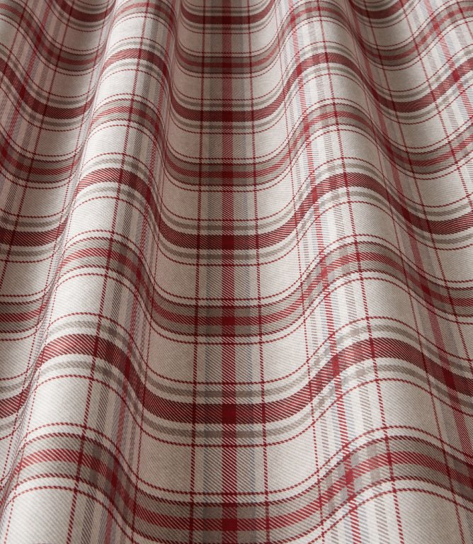 Langholm FR Fabric / Bordeaux - Just Fabrics