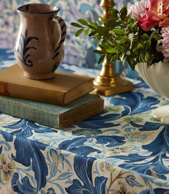 Leicester Fabric / Paradise Blue - Just Fabrics