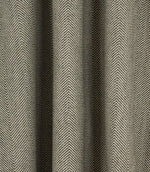 Charlbury Herringbone Fabric / Grey - Just Fabrics